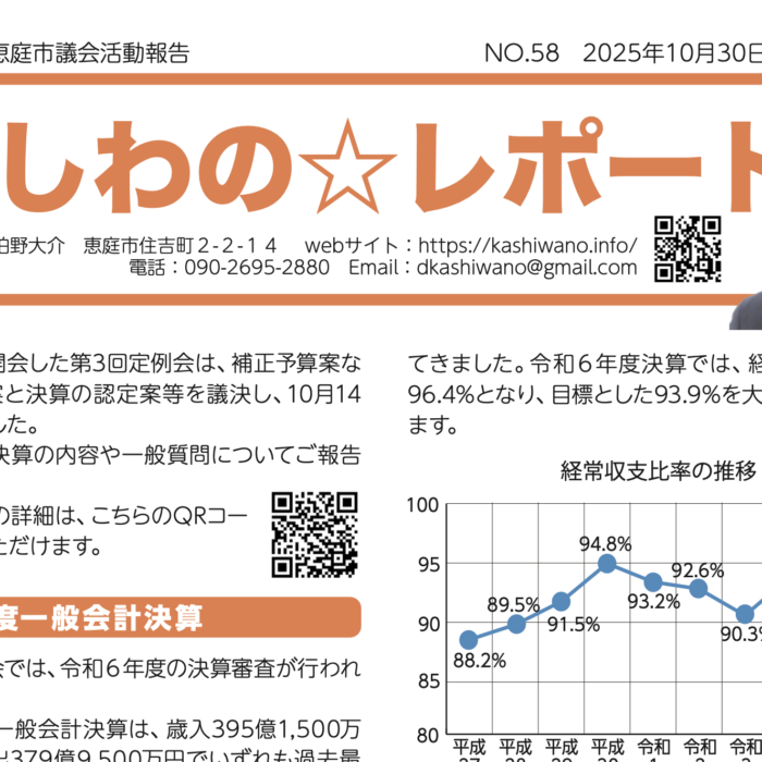 かしわのレポート58