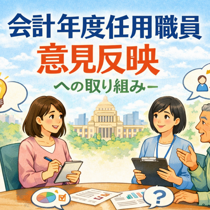 非正規職員の声は聞こえるか